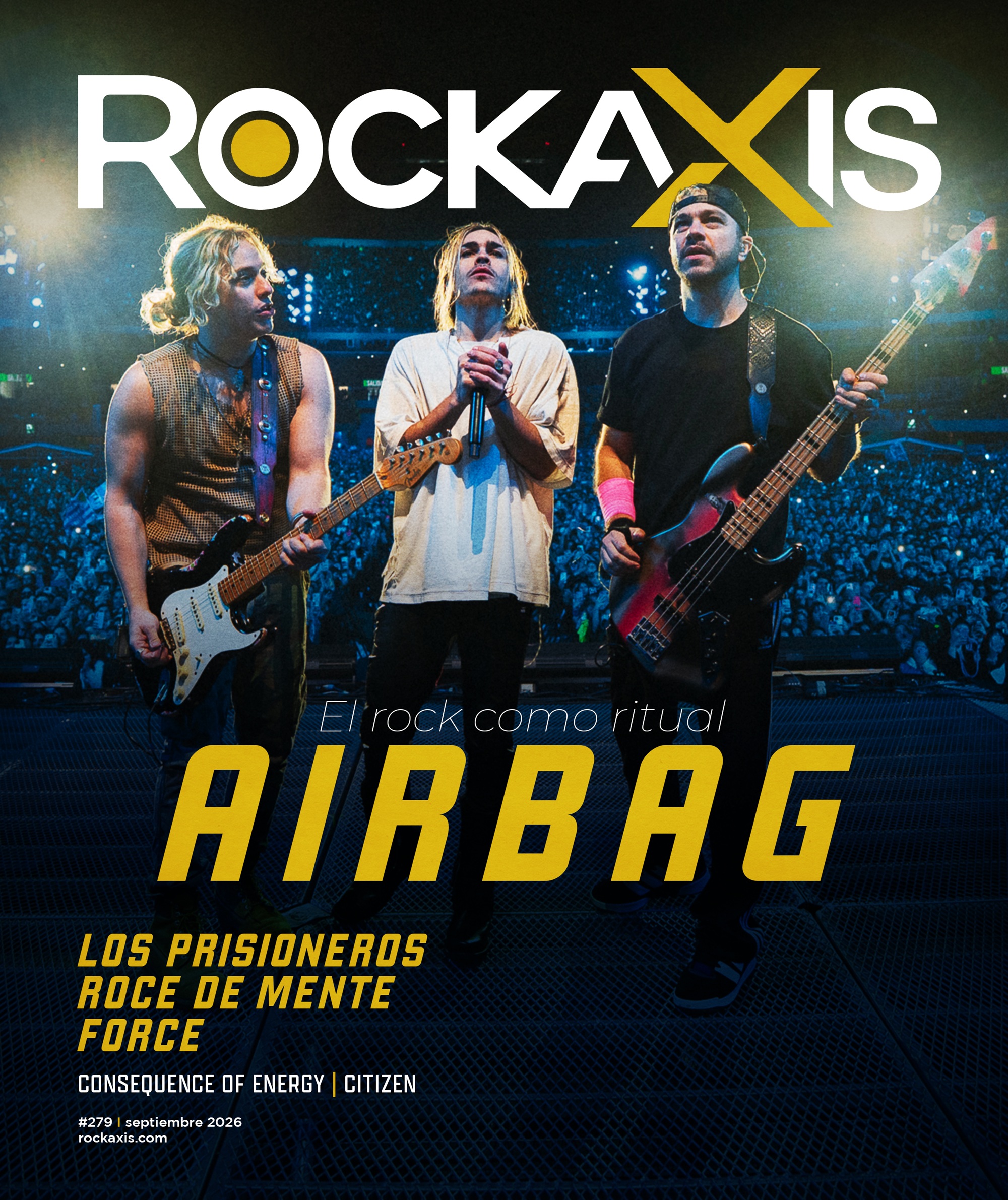 Revista #Rockaxis279: FORCE, Airbag, Roce de Mente y más